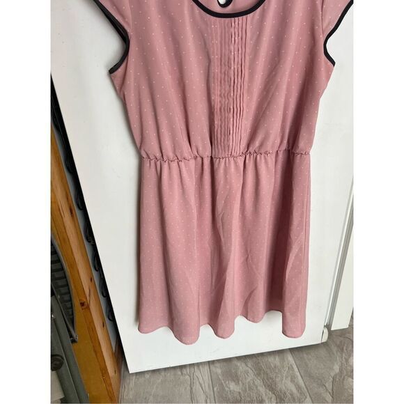Xhilaration Pink Polka Dot Dress Woman’s Size XXL - Picture 2 of 10